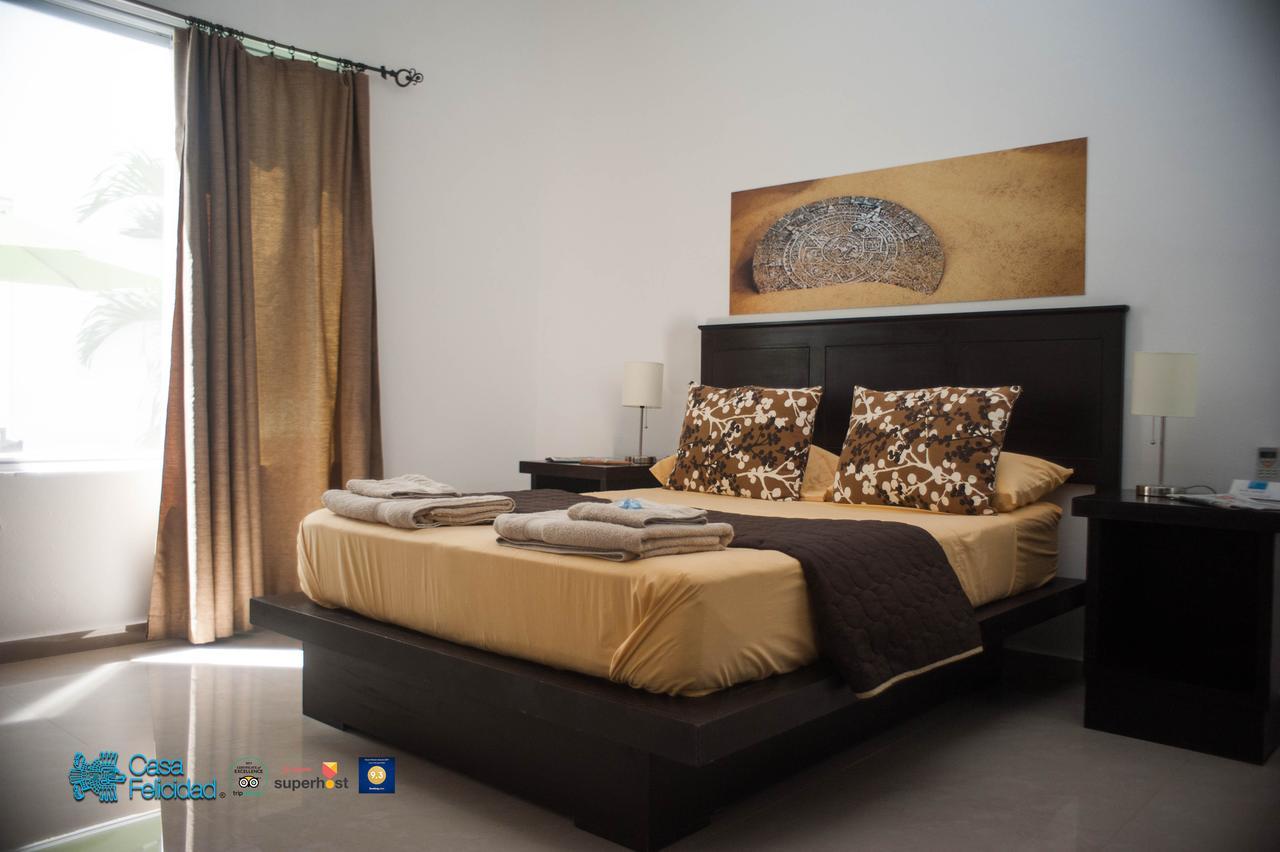 Casa Felicidad B&B Room & Kitchen Плайя-дель-Кармен Екстер'єр фото