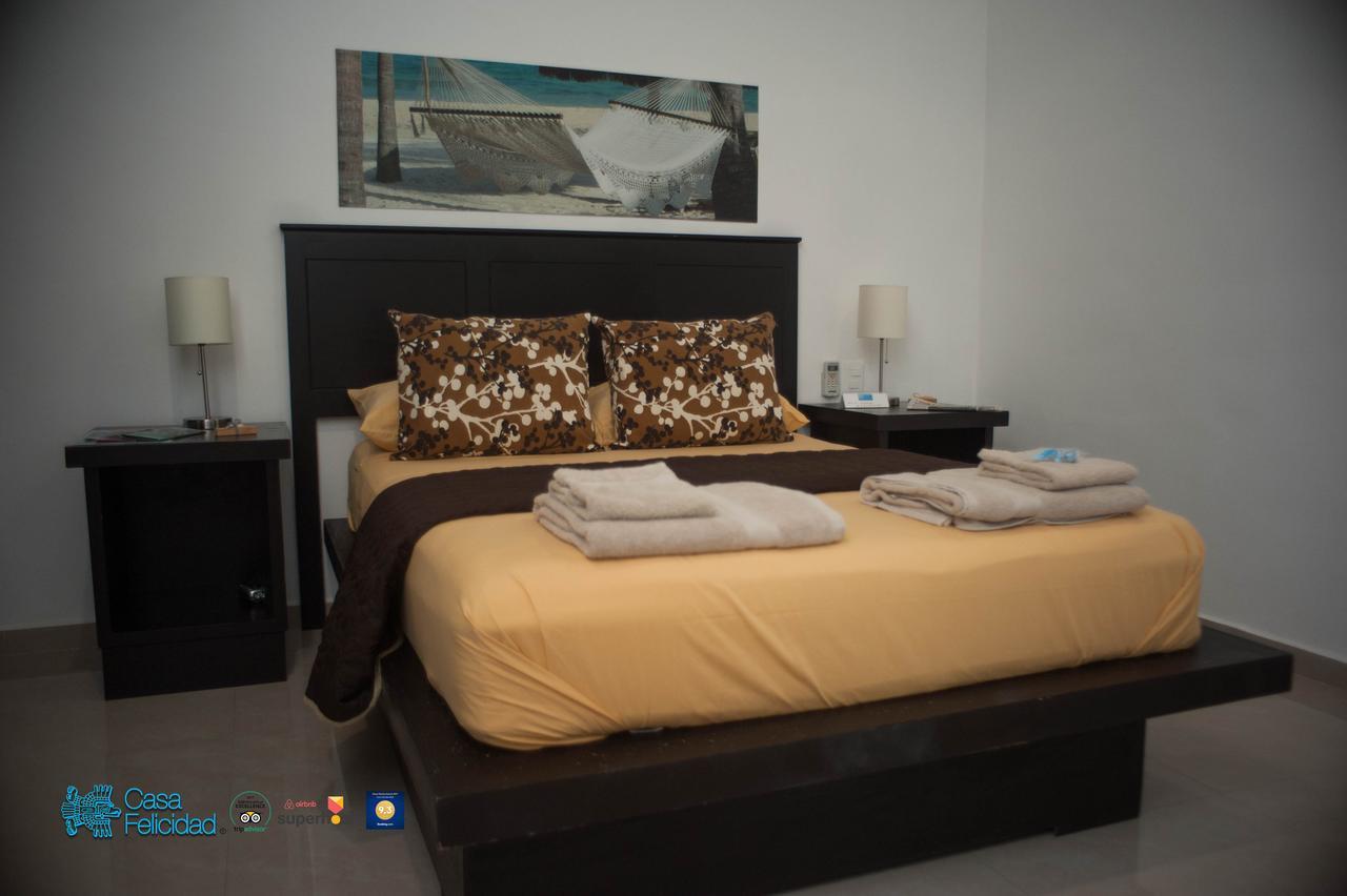 Casa Felicidad B&B Room & Kitchen Плайя-дель-Кармен Екстер'єр фото